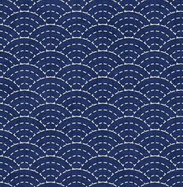 Emi-Yuki – Japanse sfeer in stof 4504-200 blauw