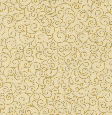 Merry Manor Metallic - Moda 33865-11 cream