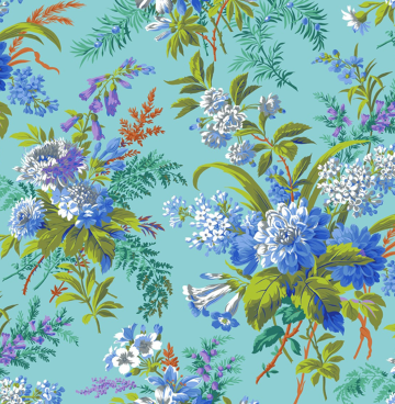 Kaffe Fassett PWPJ141blauw