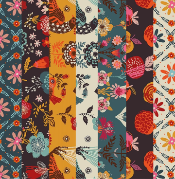 F8 bundel Fine Folk ( 25x55 cm)