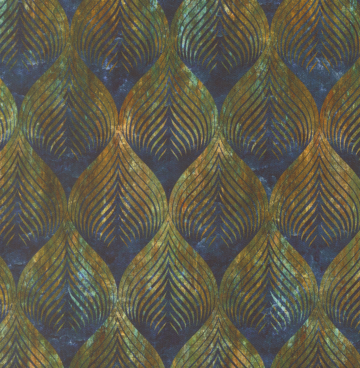 Tranquil Patina – Debbie Maddy – Moda Fabrics 48118-14 blauw