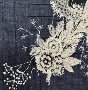 Tekenen met naald en draad - Kristel Salgarollo