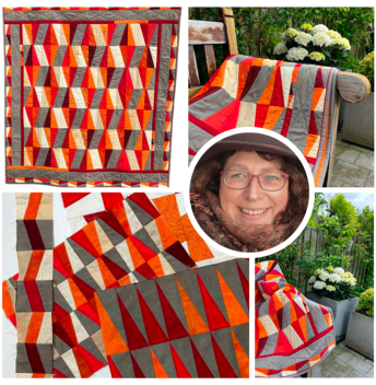 Moderne Geometrische Quilt